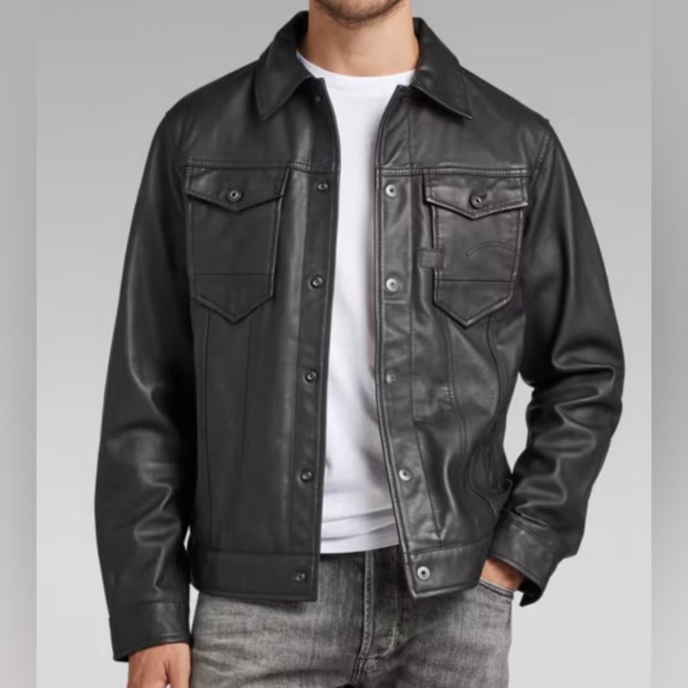 G-Star RAW ARC 3D LEATHER JACKET